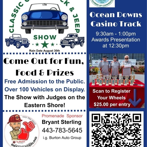 12th Annual Classic Car, Truck and Jeep Show