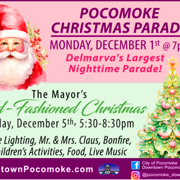 Pocomoke City 53rd Annual Christmas Parade!