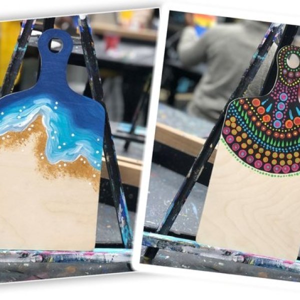 Charcuterie Board Painting Experience (Moms Night Out!)
