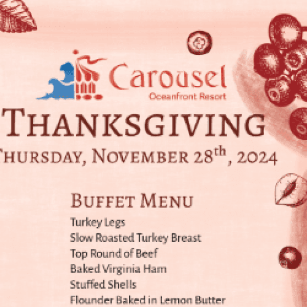 Thanksgiving at Carousel Resort Hotel & Condos