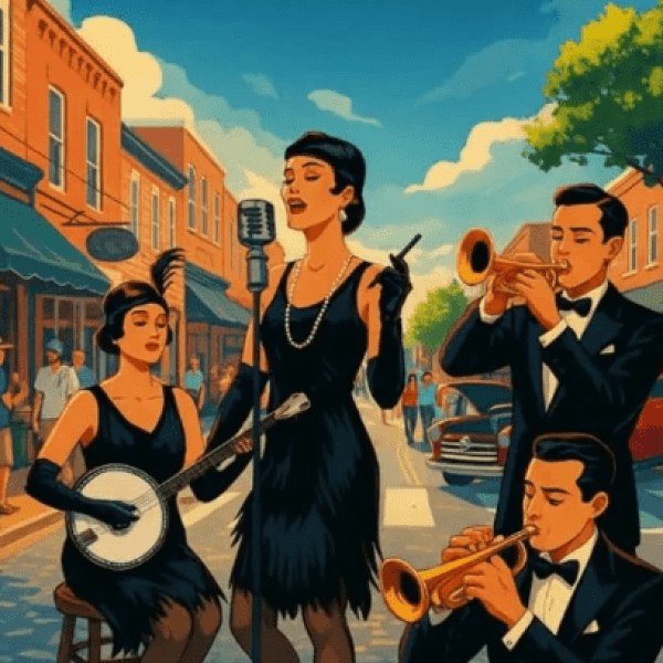Hot Summer Swing on Main Street