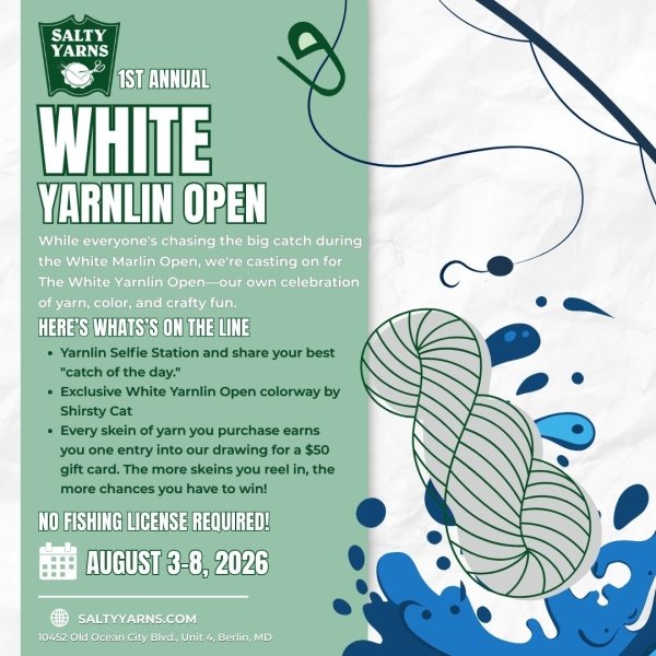 White Yarnlin OPen: Strike A Pose!